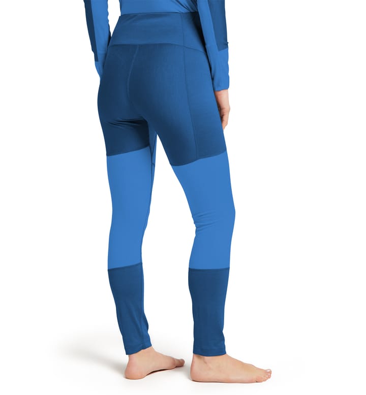 Natural Blend Tech Long Johns Women, Natural Tech Longs Women Baltic Blue/Nordic blue Natural Blend Tech Long Johns Women, Natural Tech Longs Women Baltic Blue/Nordic blue