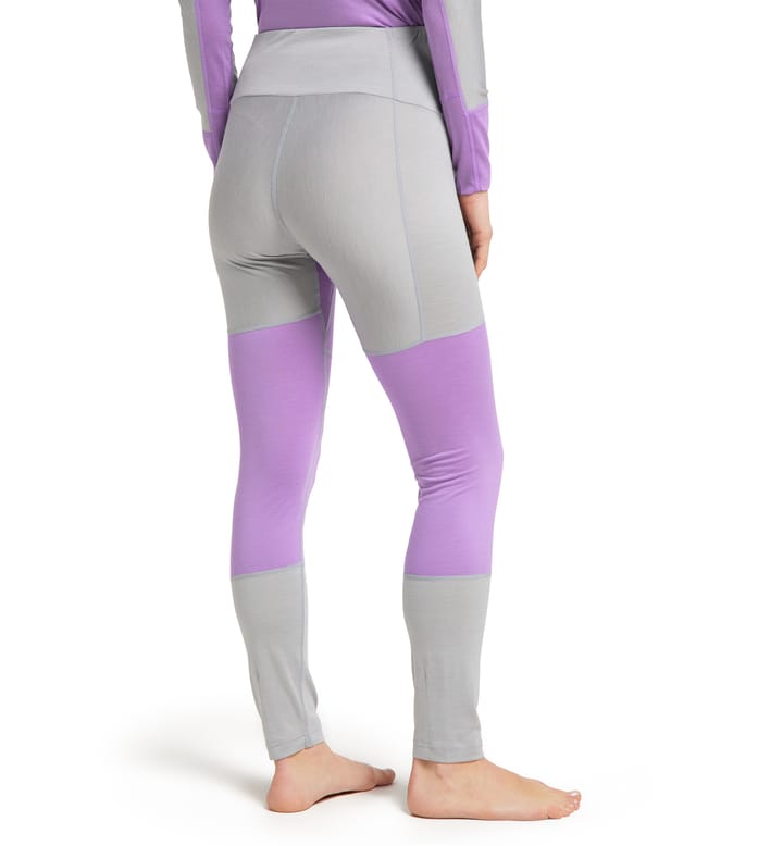 Natural Blend Tech Long Johns Women, Natural Blend Tech Long Johns Women Concrete/Purple Ice Natural Blend Tech Long Johns Women, Natural Blend Tech Long Johns Women Concrete/Purple Ice