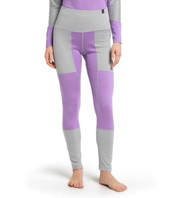 Natural Blend Tech Long Johns Women, Natural Blend Tech Long Johns Women Concrete/Purple Ice Natural Blend Tech Long Johns Women, Natural Blend Tech Long Johns Women Concrete/Purple Ice
