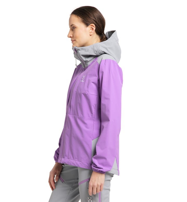 Discover Touring Jacket Women, Discover Touring Jacket Women Purple Ice/Concrete
