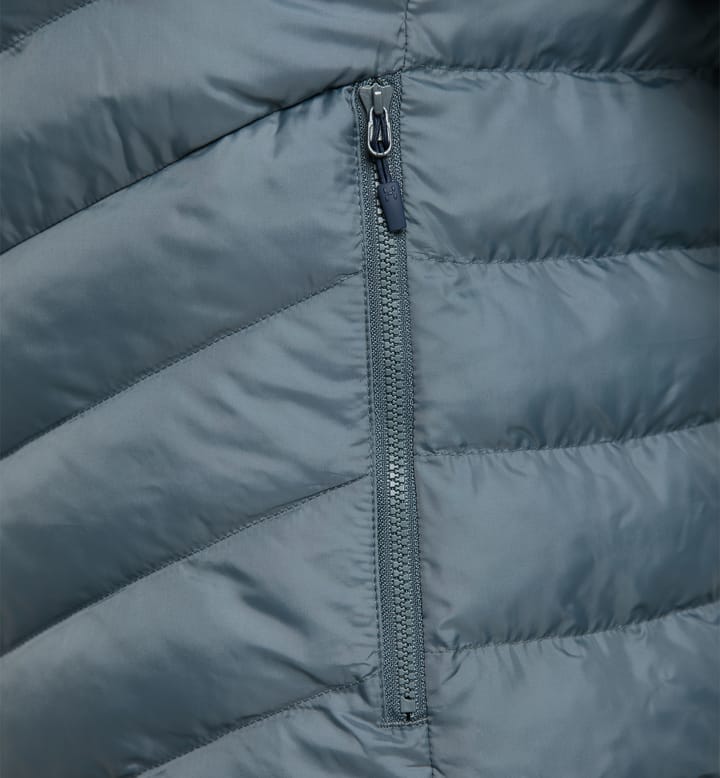 Särna Mimic Hood Men Steel Blue Särna Mimic Hood Men Steel Blue