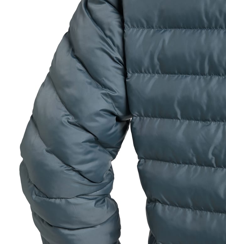 Särna Mimic Hood Men Steel Blue Särna Mimic Hood Men Steel Blue