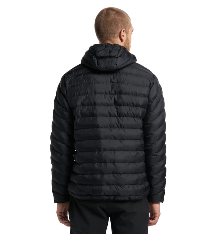 Särna Mimic Hood Men True Black Särna Mimic Hood Men True Black