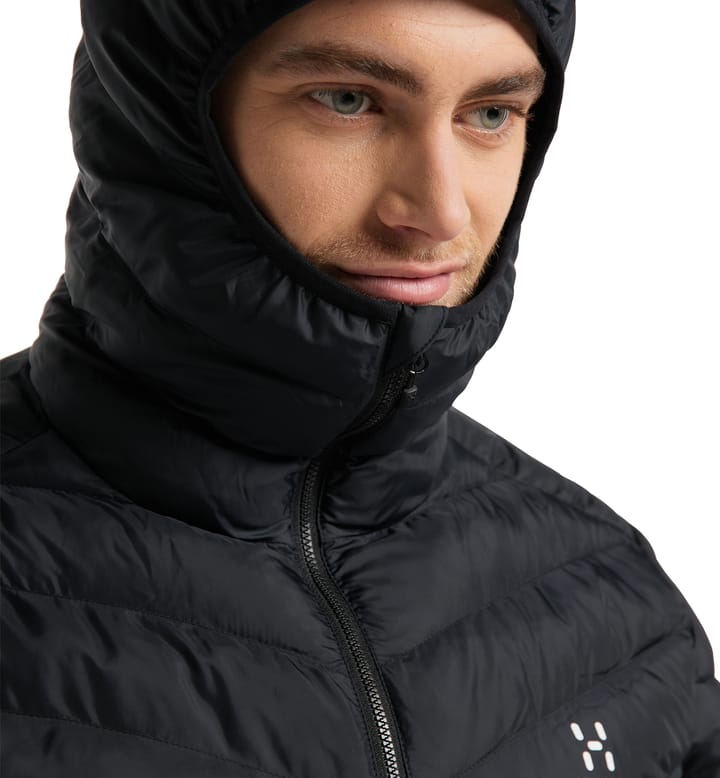 Särna Mimic Hood Men True Black Särna Mimic Hood Men True Black