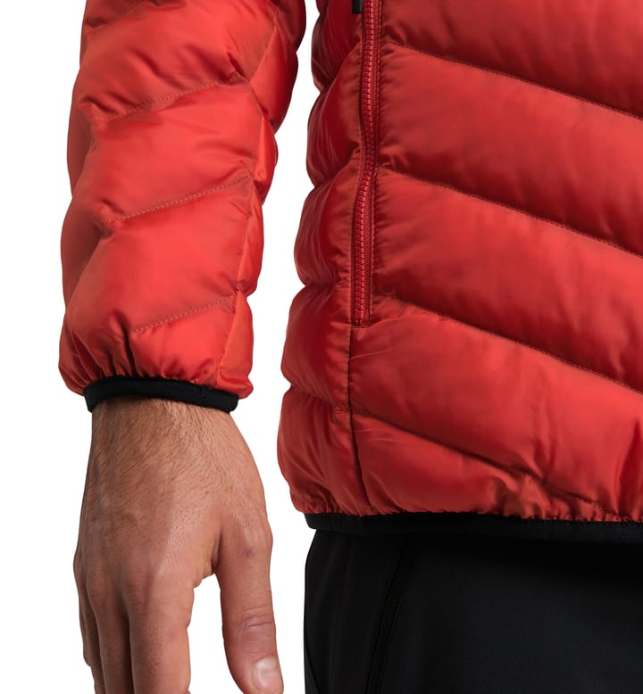 Särna Mimic Hood Men Habanero/True Black Särna Mimic Hood Men Habanero/True Black