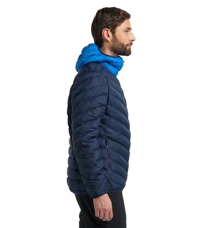 Särna Mimic Hood Men Tarn Blue/Nordic Blue Särna Mimic Hood Men Tarn Blue/Nordic Blue