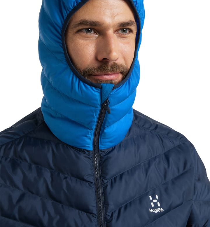 Särna Mimic Hood Men Tarn Blue/Nordic Blue Särna Mimic Hood Men Tarn Blue/Nordic Blue