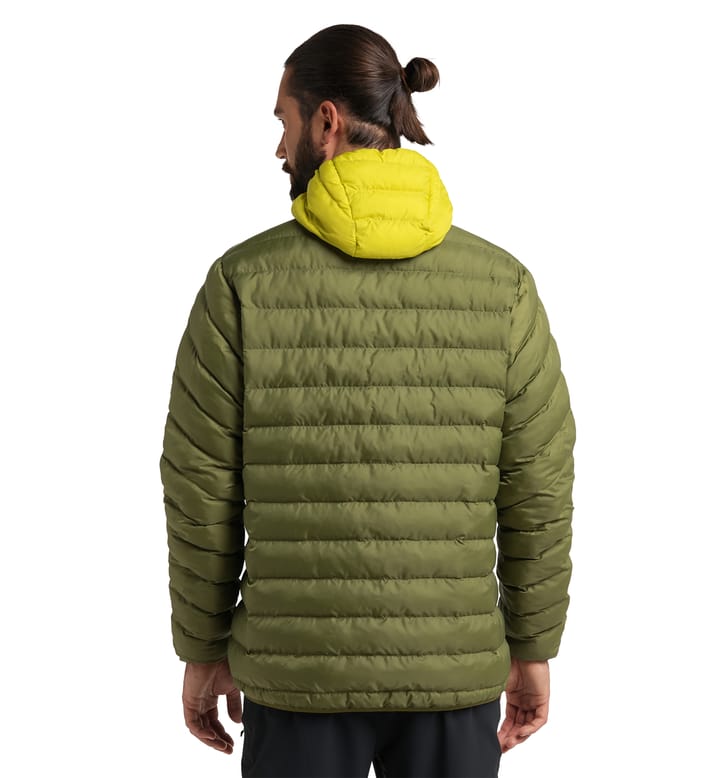 Särna Mimic Hood Men Olive Green/Aurora Särna Mimic Hood Men Olive Green/Aurora