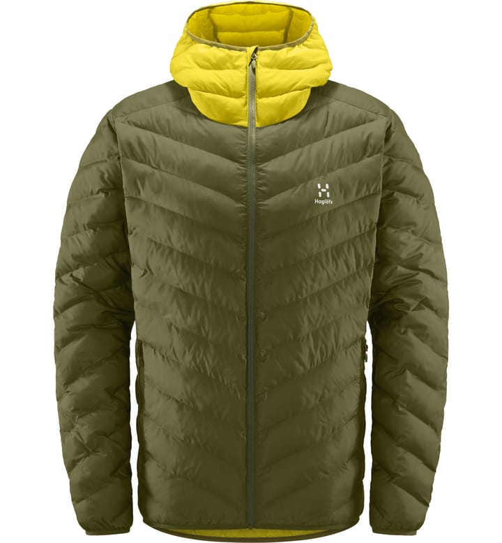 Särna Mimic Hood Men Olive Green/Aurora Särna Mimic Hood Men Olive Green/Aurora