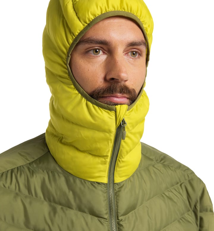 Särna Mimic Hood Men Olive Green/Aurora Särna Mimic Hood Men Olive Green/Aurora