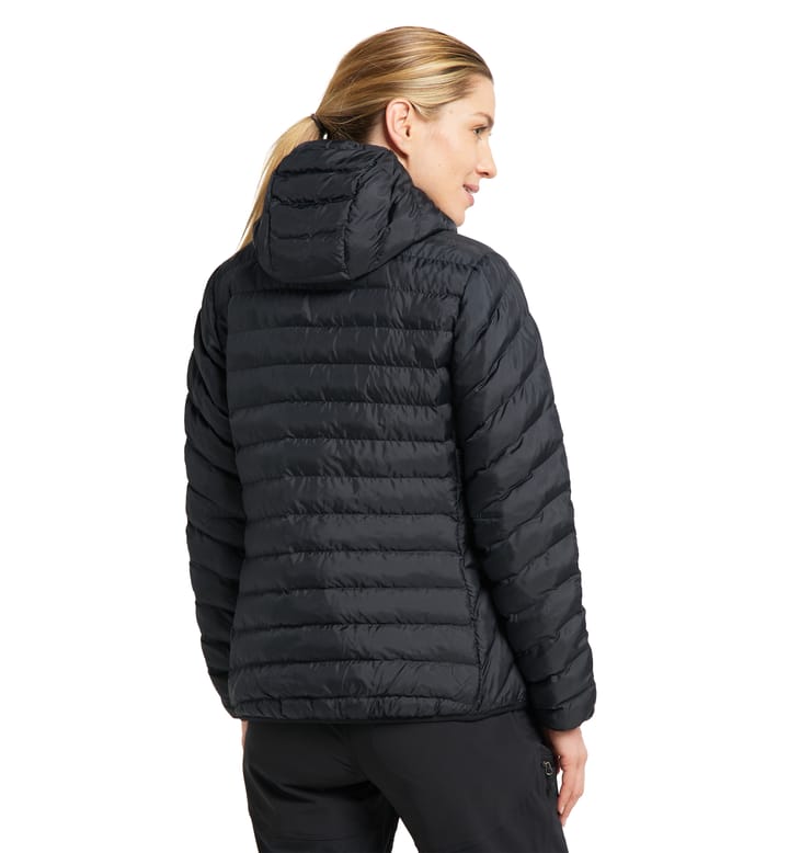 Särna Mimic Hood Women, Särna Mimic Hood Women True Black Särna Mimic Hood Women, Särna Mimic Hood Women True Black