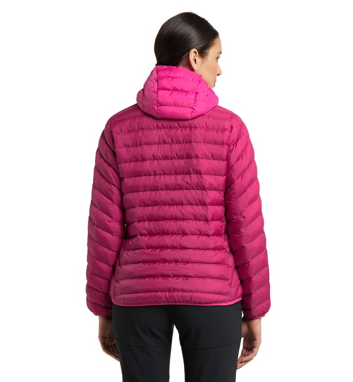Särna Mimic Hood Women | Deep Pink/Ultra Pink | Windbreaker jackets ...