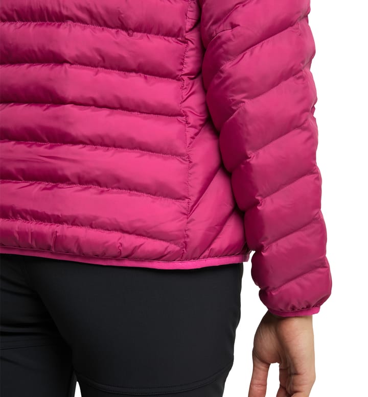 Särna Mimic Hood Women Deep Pink/Ultra Pink Särna Mimic Hood Women Deep Pink/Ultra Pink