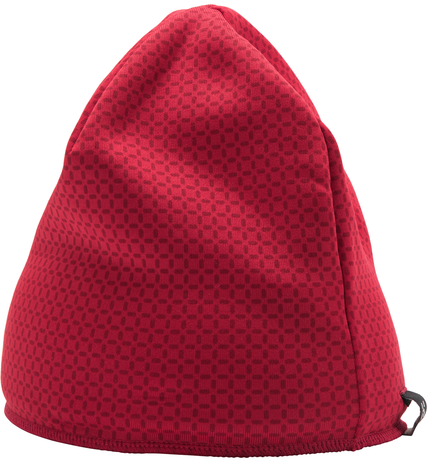 solid red beanie