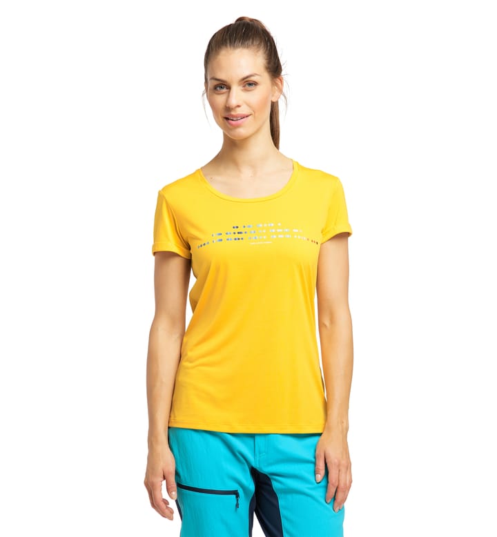 Ridge Hike Tee Women, Ridge Hike Tee Women Pumpkin Yellow Ridge Hike Tee Women, Ridge Hike Tee Women Pumpkin Yellow