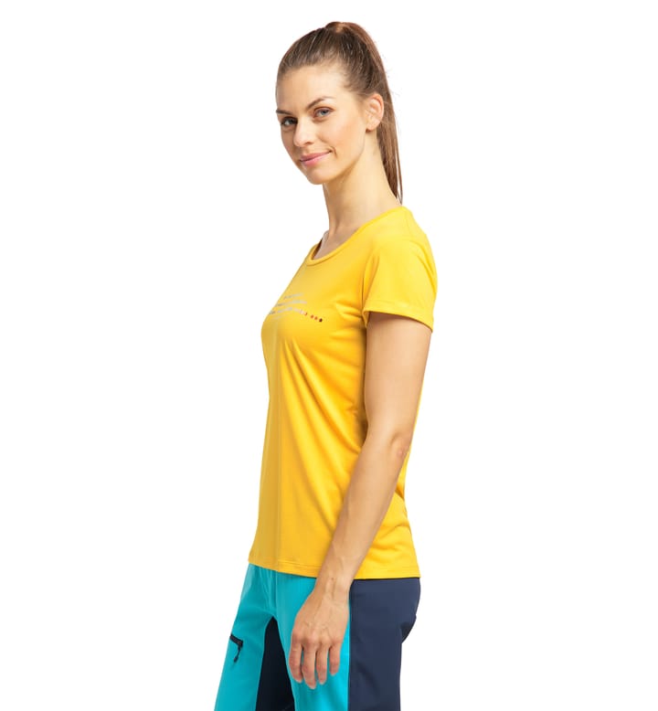 Ridge Hike Tee Women, Ridge Hike Tee Women Pumpkin Yellow Ridge Hike Tee Women, Ridge Hike Tee Women Pumpkin Yellow