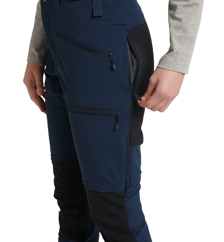 Rugged Slim Pant Women Tarn Blue/True Black Rugged Slim Pant Women Tarn Blue/True Black