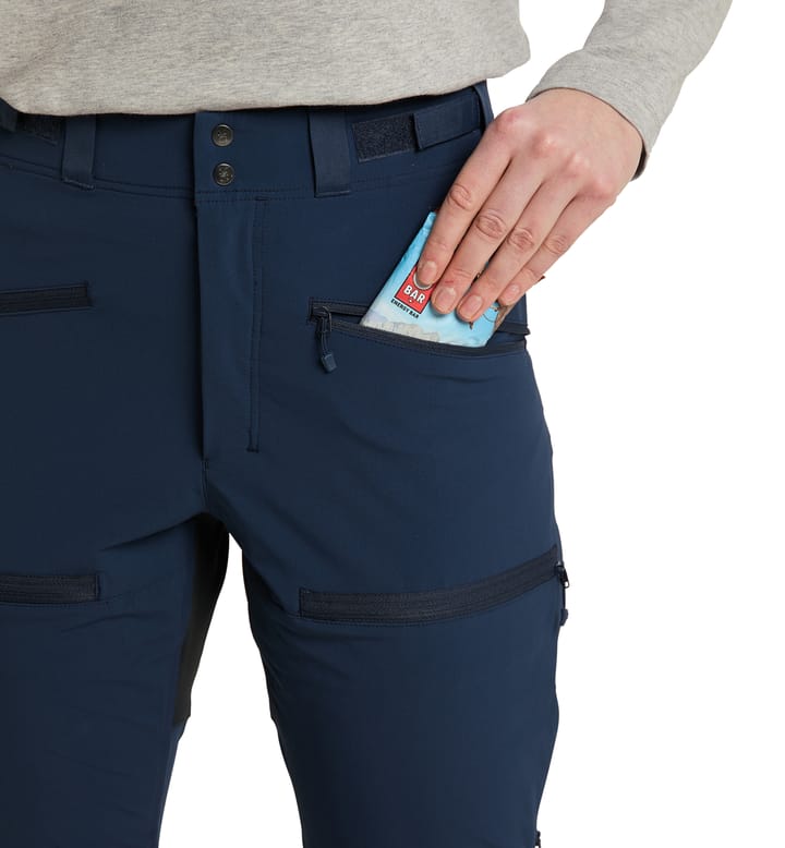 Rugged Slim Pant Women Tarn Blue/True Black Rugged Slim Pant Women Tarn Blue/True Black