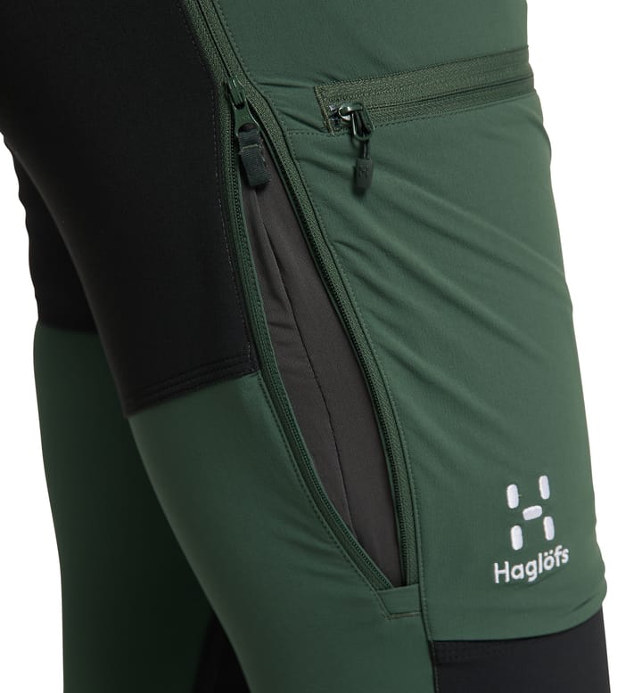 Rugged Slim Pant Women Fjell Green/True Black Rugged Slim Pant Women Fjell Green/True Black
