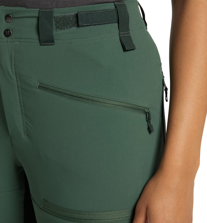 Rugged Slim Pant Women Fjell Green/True Black Rugged Slim Pant Women Fjell Green/True Black