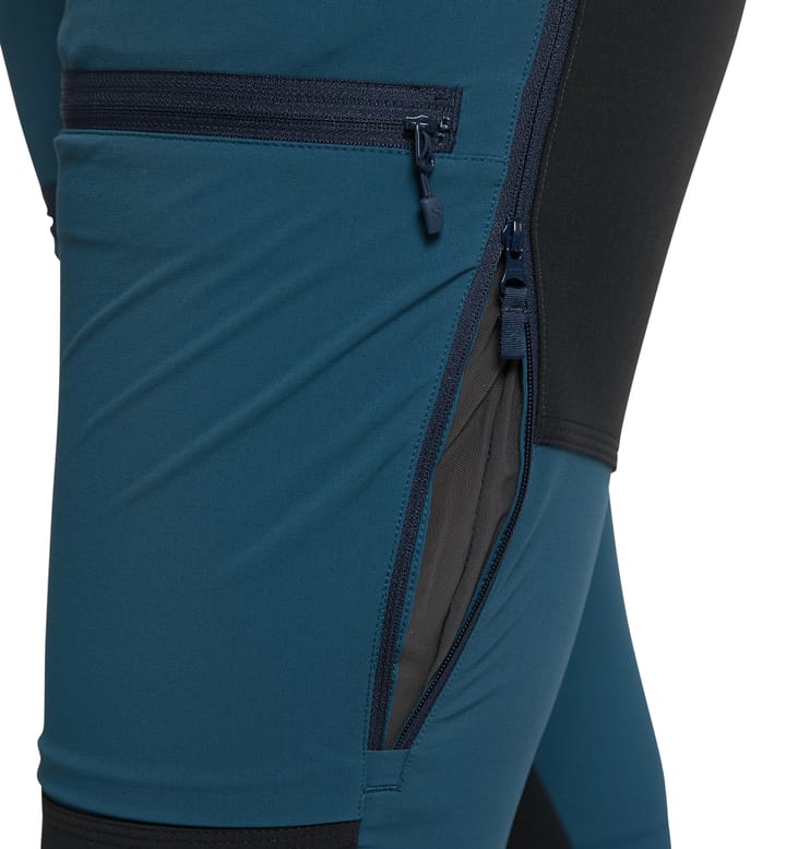 Rugged Slim Pant Women Dark Ocean/True Black Rugged Slim Pant Women Dark Ocean/True Black