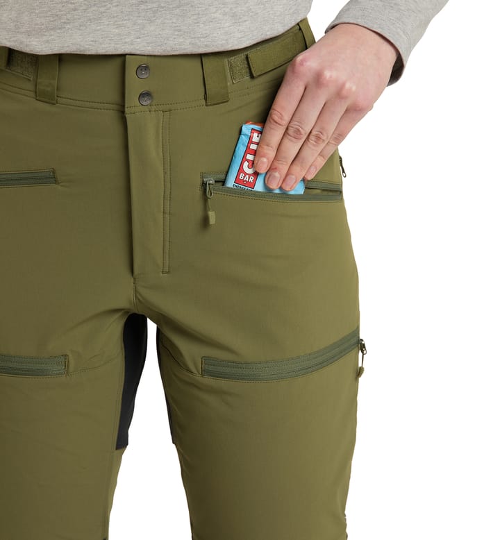 Rugged Slim Pant Women Olive Green/True Black Rugged Slim Pant Women Olive Green/True Black