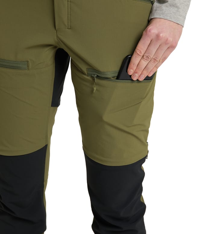 Rugged Slim Pant Women Olive Green/True Black Rugged Slim Pant Women Olive Green/True Black
