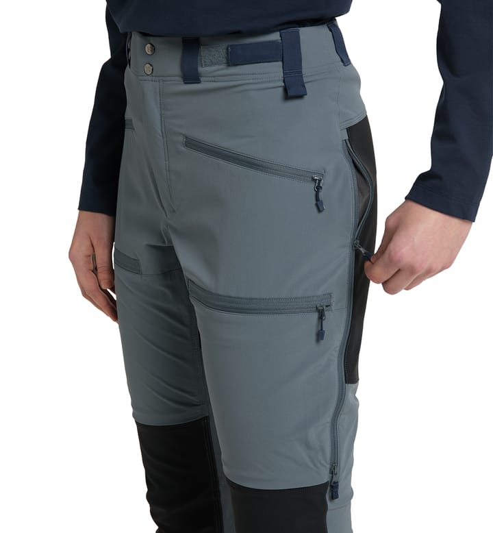 Rugged Slim Pant Women Steel Blue/True Black Rugged Slim Pant Women Steel Blue/True Black