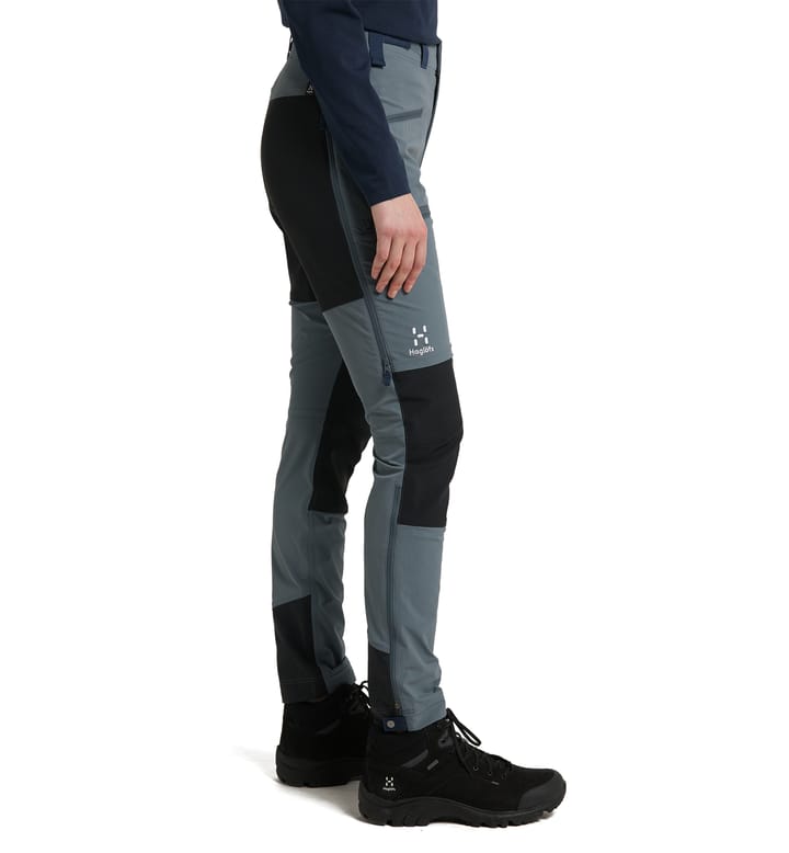 Rugged Slim Pant Women Steel Blue/True Black Rugged Slim Pant Women Steel Blue/True Black