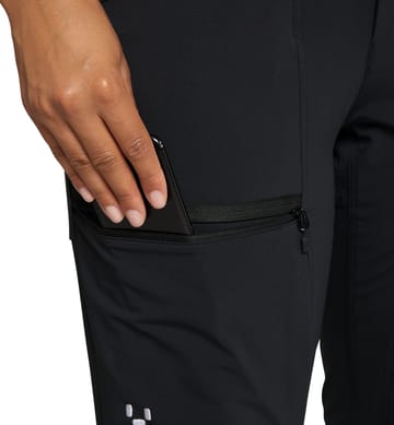 Mid Relaxed Pant Women True Black