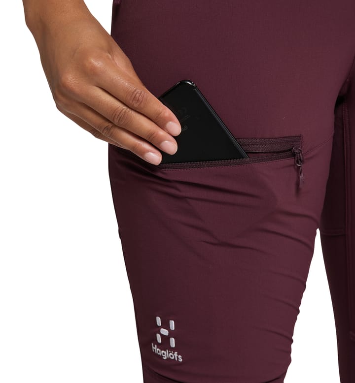 Mid Slim Pant Women Aubergine Mid Slim Pant Women Aubergine