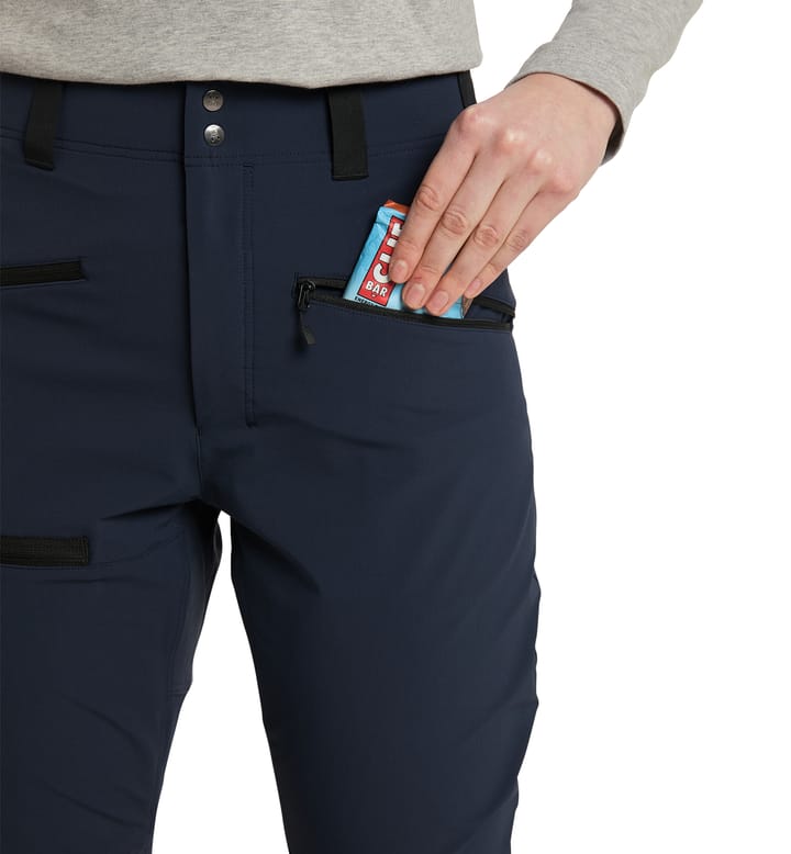 Mid Slim Pant Women Tarn blue/True black Mid Slim Pant Women Tarn blue/True black