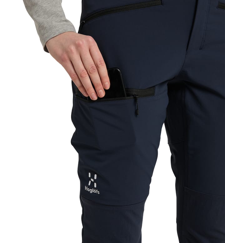 Mid Slim Pant Women Tarn blue/True black Mid Slim Pant Women Tarn blue/True black