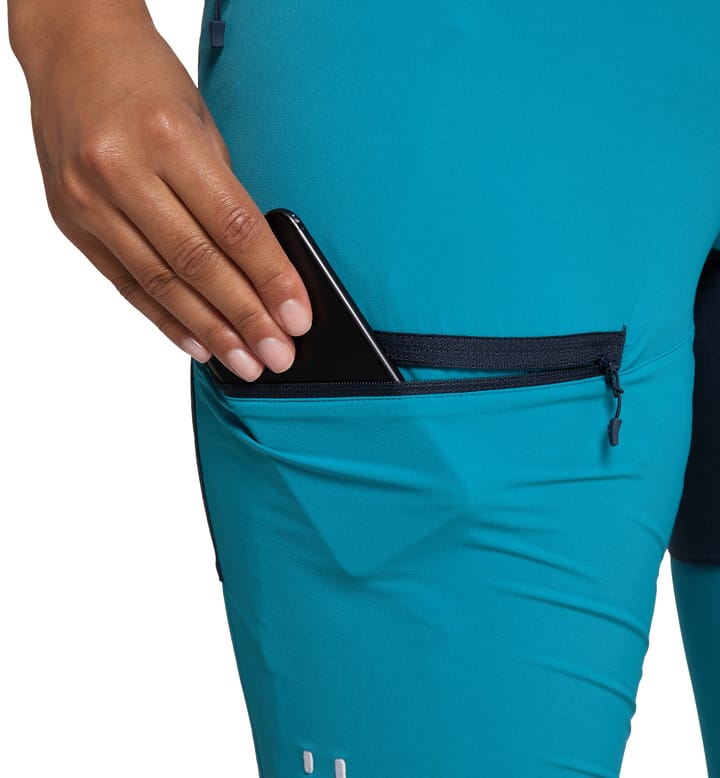 Mid Slim Pant Women Maui Blue/Tarn Blue Mid Slim Pant Women Maui Blue/Tarn Blue