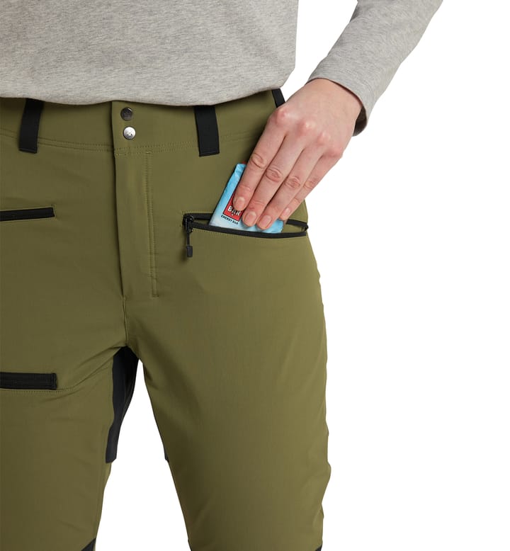 Mid Slim Pant Women Olive Green/True Black Mid Slim Pant Women Olive Green/True Black
