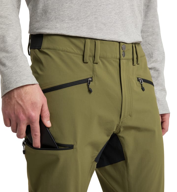 Mid Slim Pant Men Olive green/True black Mid Slim Pant Men Olive green/True black