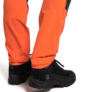 Rugged Slim Pant Men Flame Orange/True Black