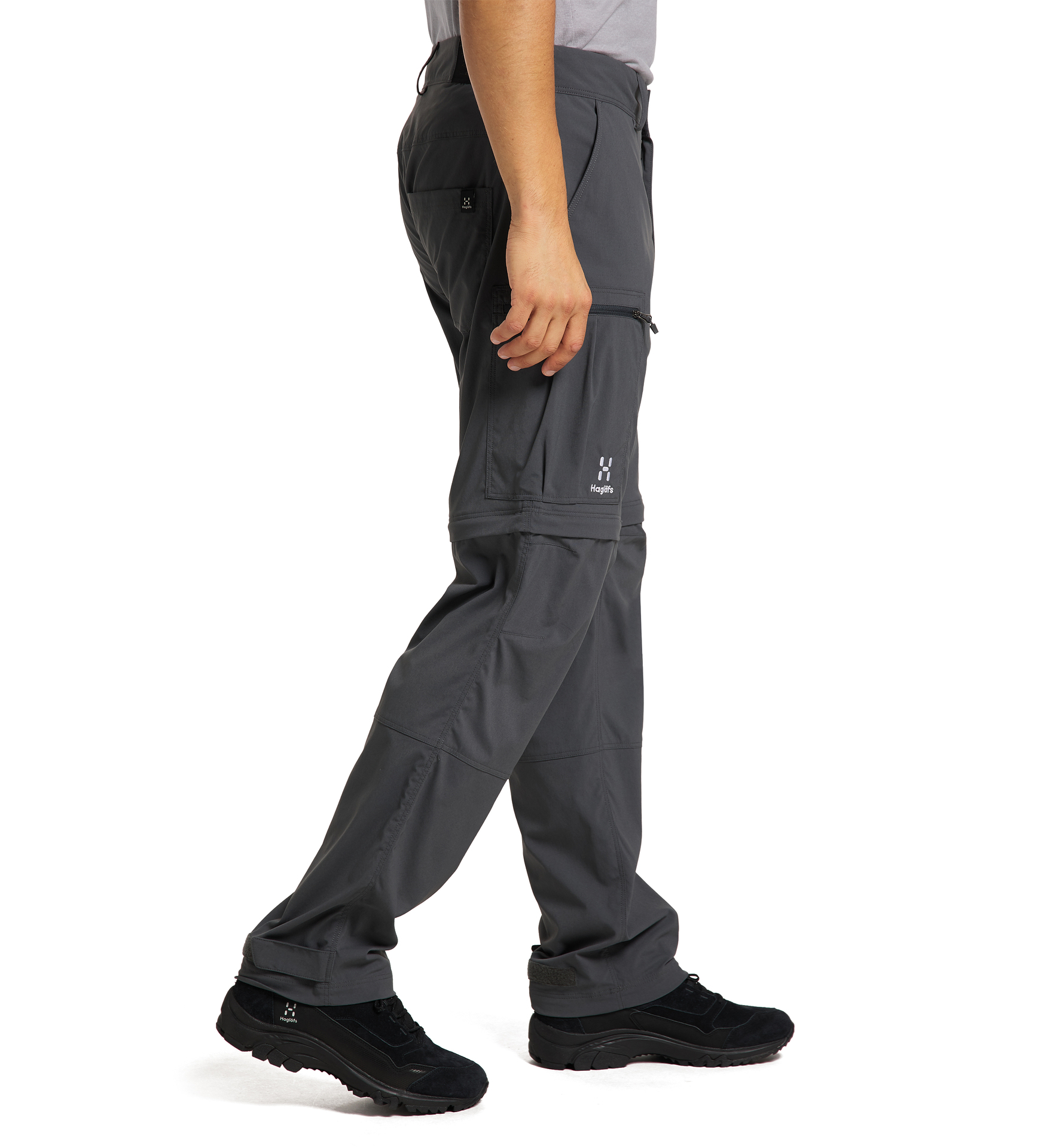 Men's 2 in 1 Pant ACTIVE STRETCH ZIP-OFF M - camel - 2 in 1 pant