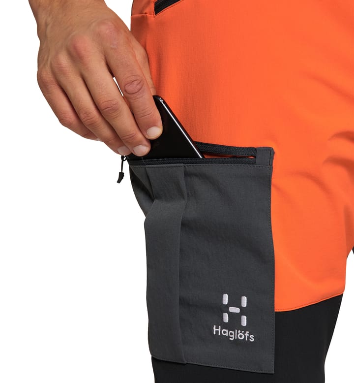 Rugged Slim Shorts Men, Rugged Slim Shorts Men Flame Orange/True Black Rugged Slim Shorts Men, Rugged Slim Shorts Men Flame Orange/True Black