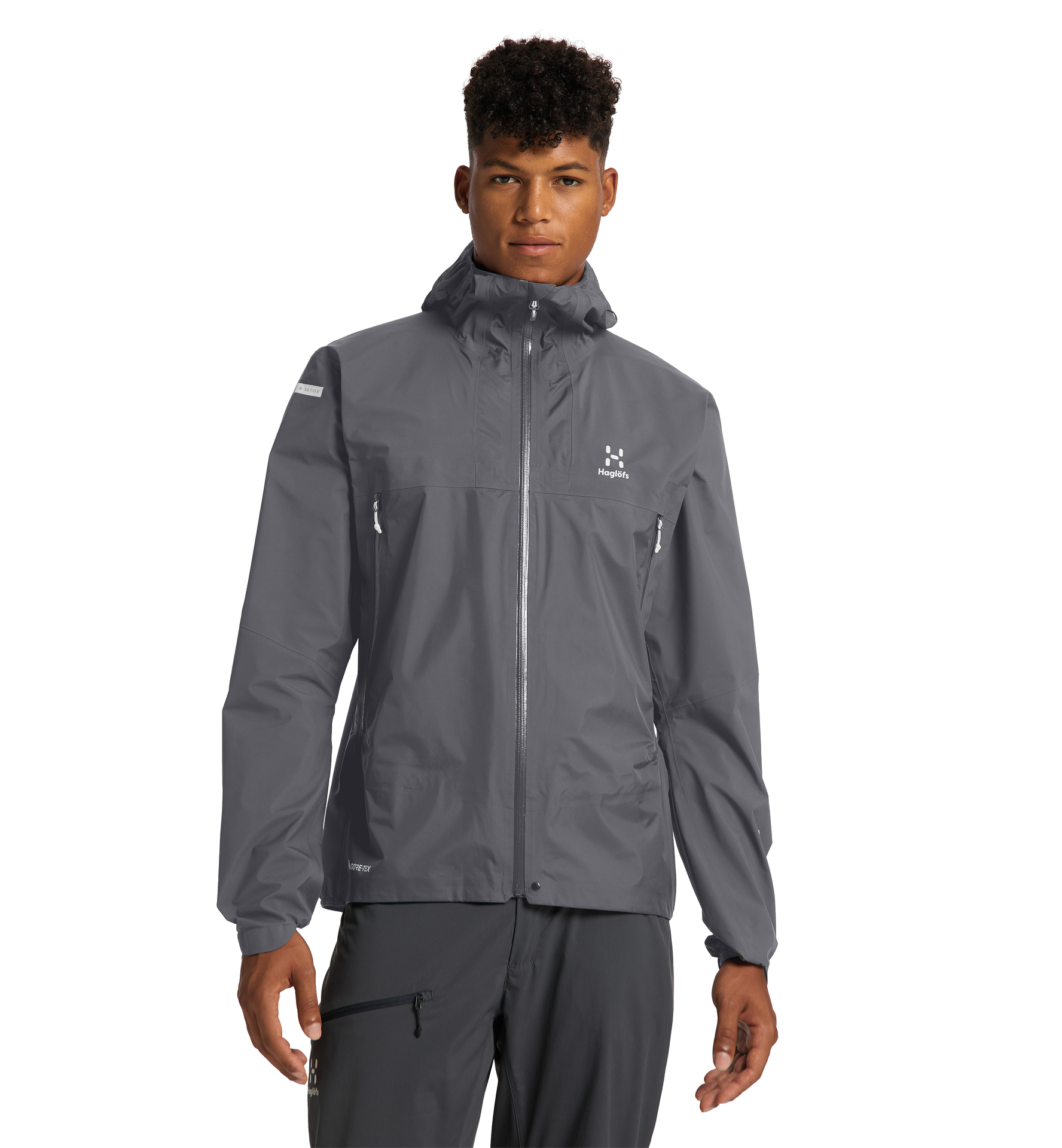 Manners Lil Bloom L.I.M GTX Active Jacket Men | Magnetite | Jackets | Windbreaker jackets |  Windproof jackets | Hiking | Activities | Shell jackets | Waterproof  jackets | Raincoats | Hiking | Activities 