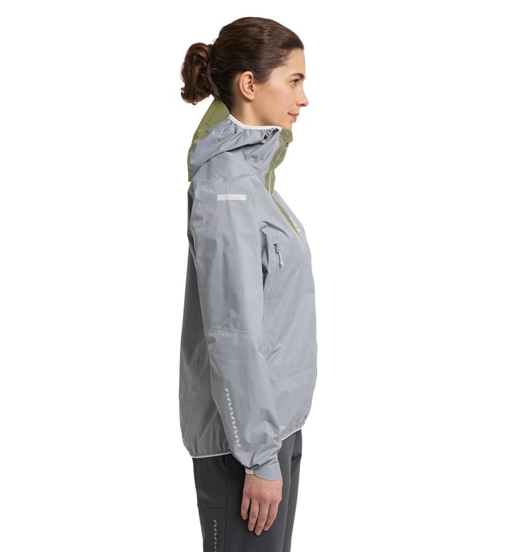 L.I.M GTX Jacket Women Concrete/Thyme Green L.I.M GTX Jacket Women Concrete/Thyme Green