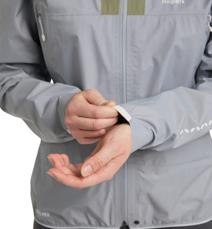 L.I.M GTX Jacket Women Concrete/Thyme Green L.I.M GTX Jacket Women Concrete/Thyme Green