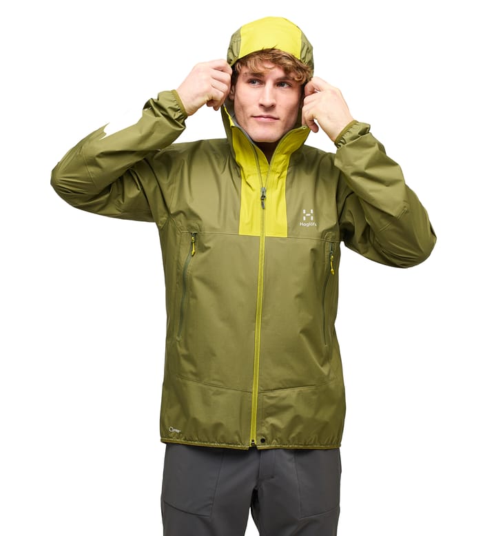 L.I.M Proof Jacket Men Olive Green/Aurora L.I.M Proof Jacket Men Olive Green/Aurora
