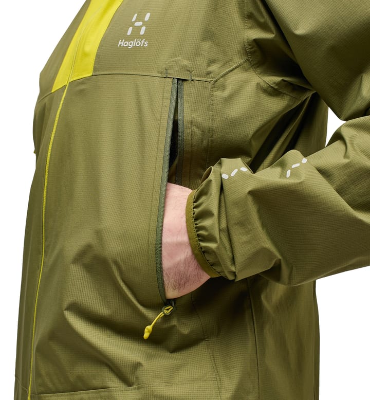 L.I.M Proof Jacket Men Olive Green/Aurora L.I.M Proof Jacket Men Olive Green/Aurora