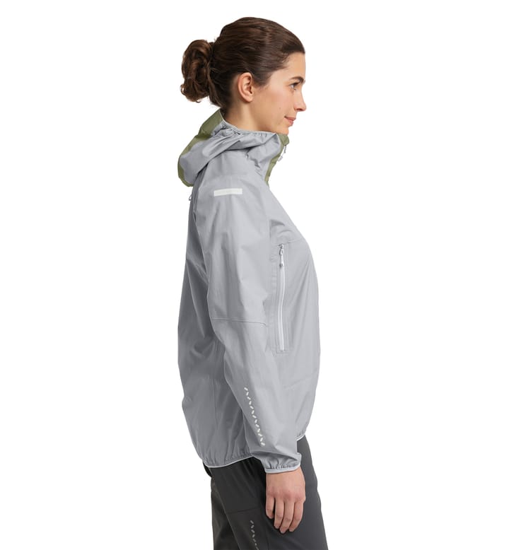 L.I.M PROOF Jacket Women Concrete/Thyme Green L.I.M PROOF Jacket Women Concrete/Thyme Green