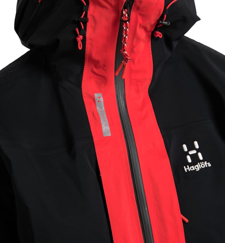 L.I.M ZT Mountain GTX PRO Jacket Women True Black/Zenith Red L.I.M ZT Mountain GTX PRO Jacket Women True Black/Zenith Red