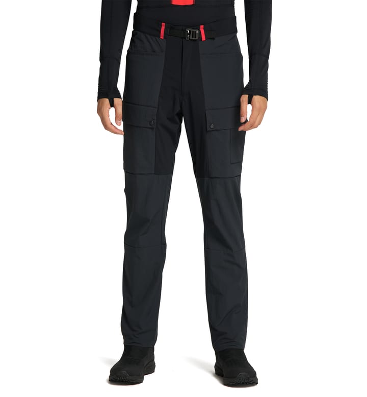 L.I.M ZT Pant Men, L.I.M ZT Pant Men True Black/Zenith Red