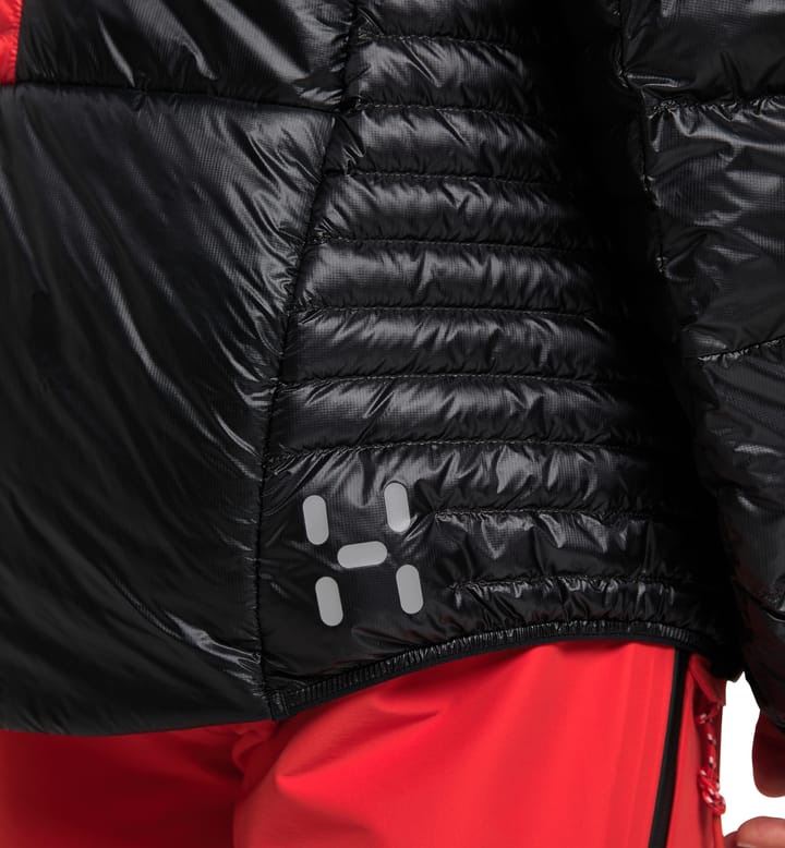 L.I.M ZT Down Jacket Men True Black/Zenith Red L.I.M ZT Down Jacket Men True Black/Zenith Red