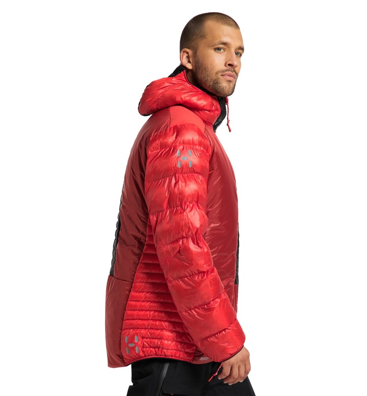 L.I.M ZT Down Jacket Men Zenith Red/True Black L.I.M ZT Down Jacket Men Zenith Red/True Black