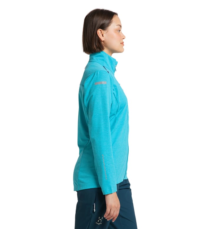 L.I.M Strive Mid Jacket Women Maui Blue L.I.M Strive Mid Jacket Women Maui Blue